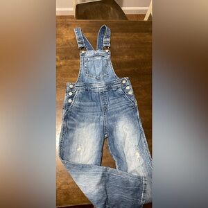 Cat & Jack Blue Denim Overalls